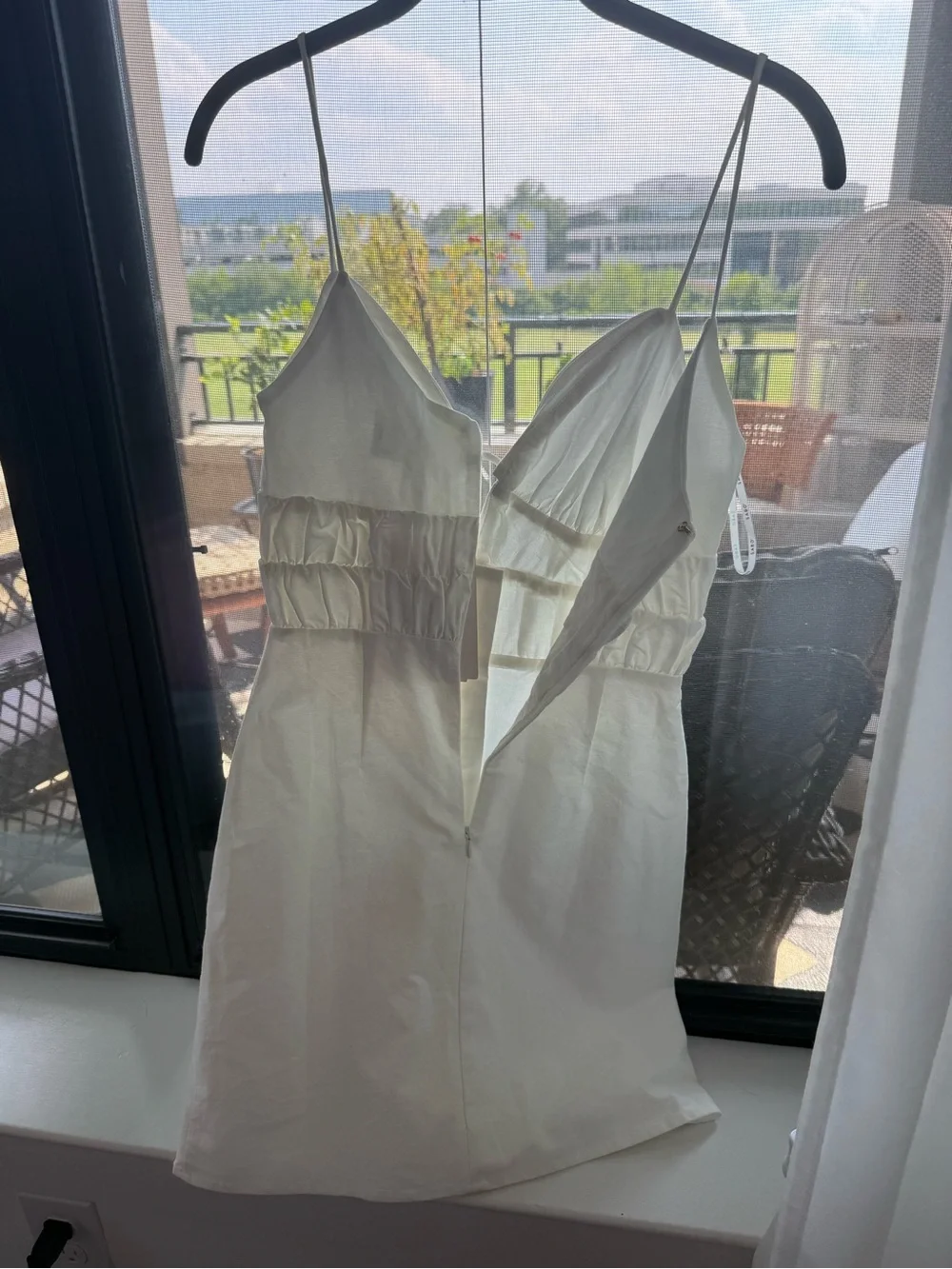 Sabo Skirt White Cutout Mini Dress - Picture 4 of 5